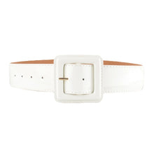 Load image into Gallery viewer, Women PU Leather Belt One Size Strap Waistband (Black/White/Red)