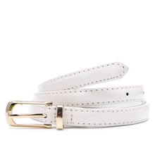 Load image into Gallery viewer, Candy Color Metal Buckle Thin Casual Belt For Women