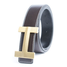 Load image into Gallery viewer, Luxury H Buckle Brand Designer Belts