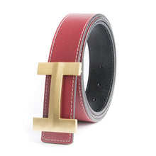 Load image into Gallery viewer, Luxury H Buckle Brand Designer Belts