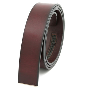 100% Pure Cowhide Belts Automatic Buckle Belt For Men High Quality