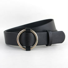 Load image into Gallery viewer, Newest Gold Round buckle belts