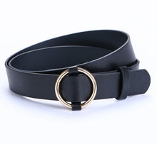 Load image into Gallery viewer, Newest Gold Round buckle belts
