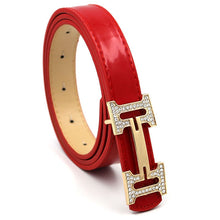 Load image into Gallery viewer, 2018 Designer female red belt
