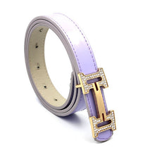 Load image into Gallery viewer, 2018 Designer female red belt