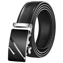 Load image into Gallery viewer, Automatic Buckle Large Genuine Leather Luxury Designer Belts