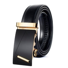 Load image into Gallery viewer, Automatic Buckle Large Genuine Leather Luxury Designer Belts