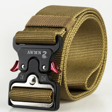 Load image into Gallery viewer, Mens Tactical Canvas Belt Military Nylon