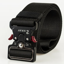 Load image into Gallery viewer, Mens Tactical Canvas Belt Military Nylon