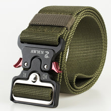Load image into Gallery viewer, Mens Tactical Canvas Belt Military Nylon