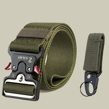 Load image into Gallery viewer, Mens Tactical Canvas Belt Military Nylon