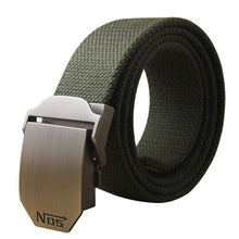 Load image into Gallery viewer, Unisex Canvas belt fashion weaving canvas Alloy Automatic buckle
