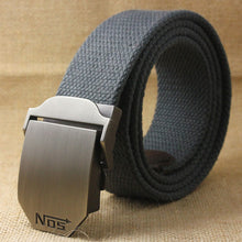 Load image into Gallery viewer, Unisex Canvas belt fashion weaving canvas Alloy Automatic buckle