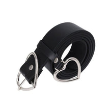 Load image into Gallery viewer, PU Leather Belt for Women Metal Heart Corset
