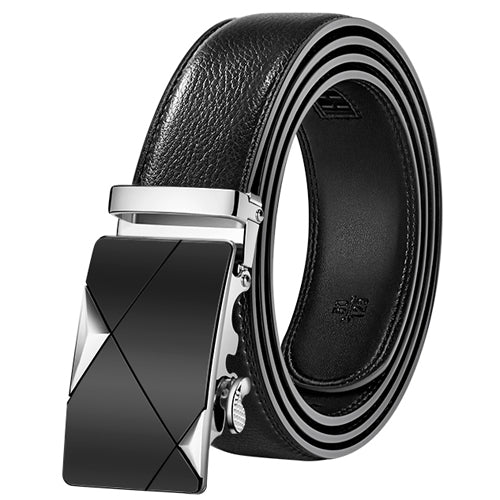 Automatic Buckle Large Genuine Leather Luxury Designer Belts